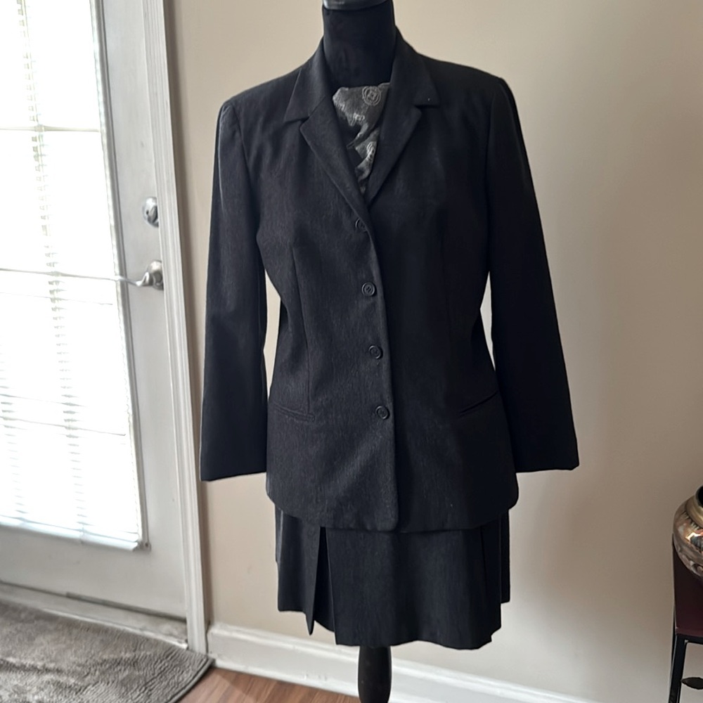 2 piece J Crew wool skirt suit